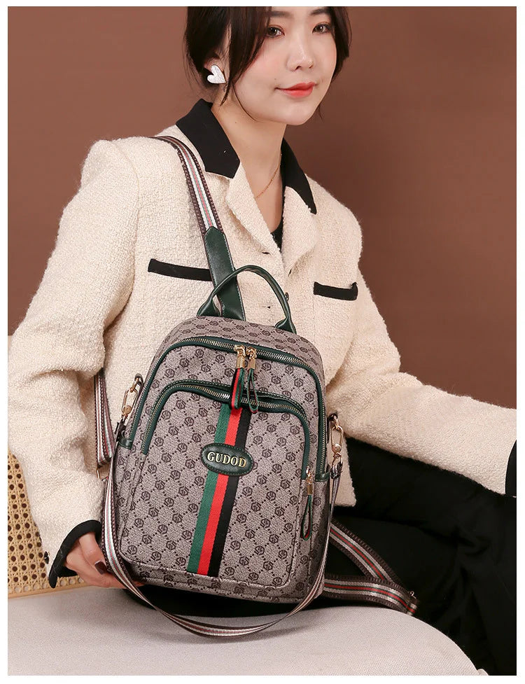 Floral Print Backpack