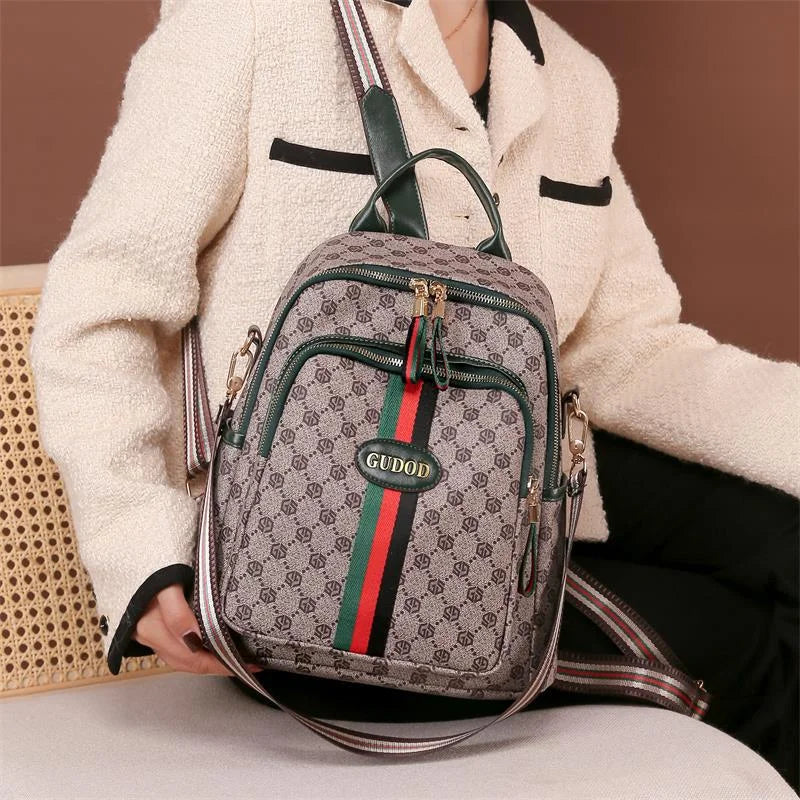 Floral Print Backpack