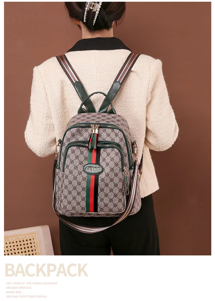 Floral Print Backpack