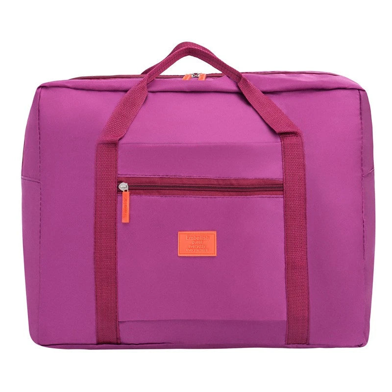 Foldable Weekender Travel Tote