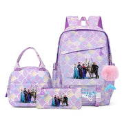 Frozen Elsa & Anna 3PC Backpack Set