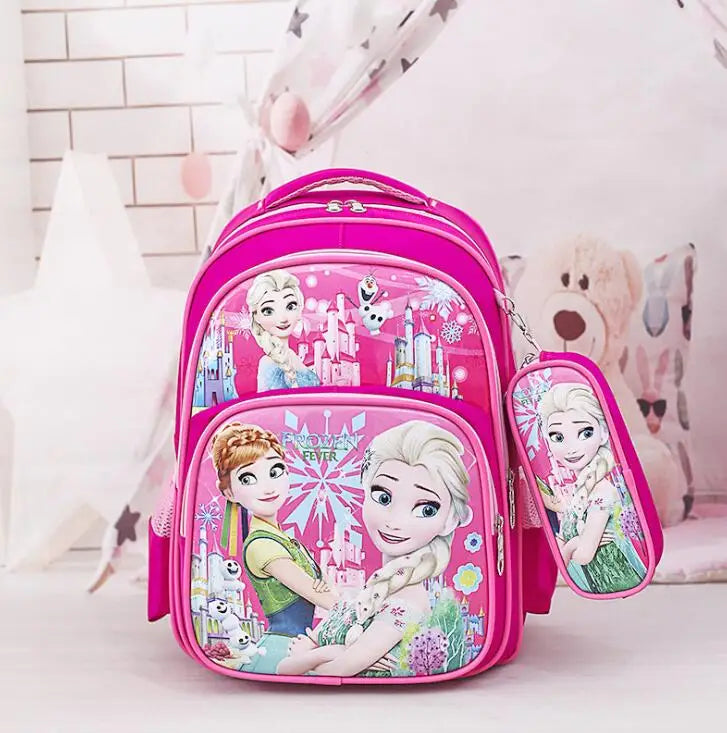 Frozen & Spiderman Kids Backpacks
