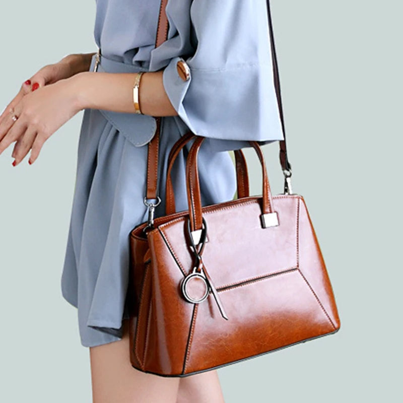 Genuine Leather Handbag