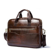 Genuine Leather Laptop Briefcase