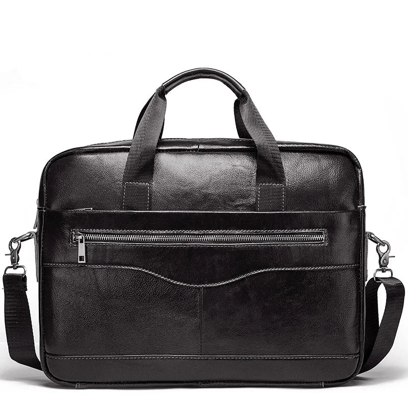 Genuine Leather Laptop Briefcase