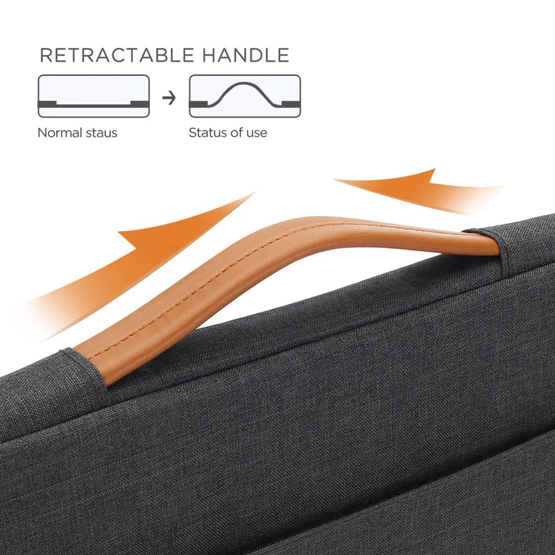 Stylish Notebook Handbag for 11.6–15.6 Inch Laptops