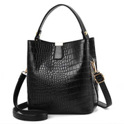 Stylish Shoulder Bag – Retro Alligator Crossbody Purse