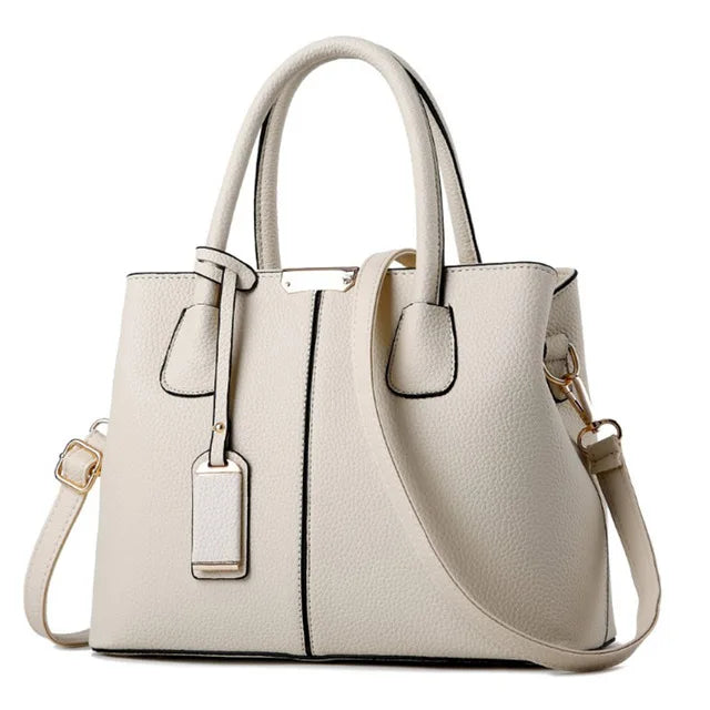 Luxury Leather Purse- Elegant Shoulder Bag