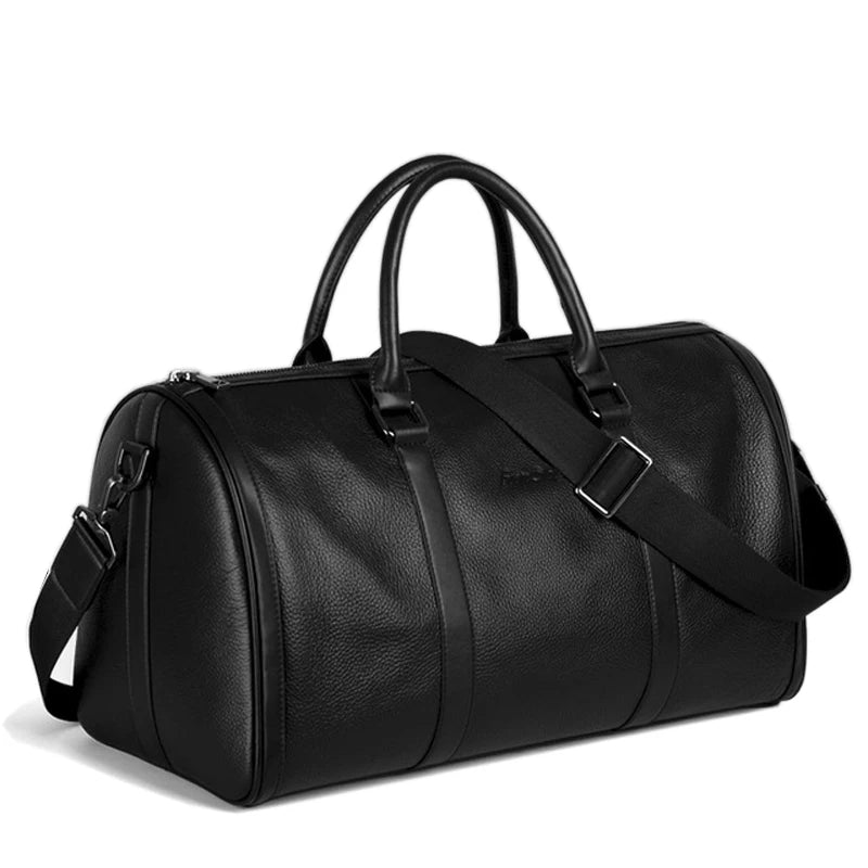 Genuine Leather Travel Duffle Bag