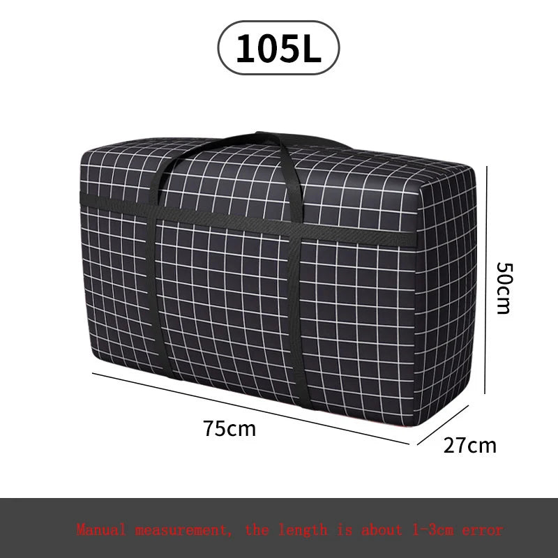 Waterproof Foldable Travel Duffle Bag – Thickened Large Capacity