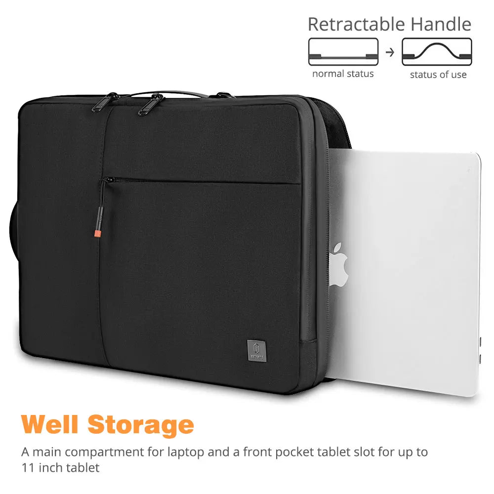 New Portable Laptop Sleeve 13–15.6 Inch-Double Layer Waterproof Laptop Bag