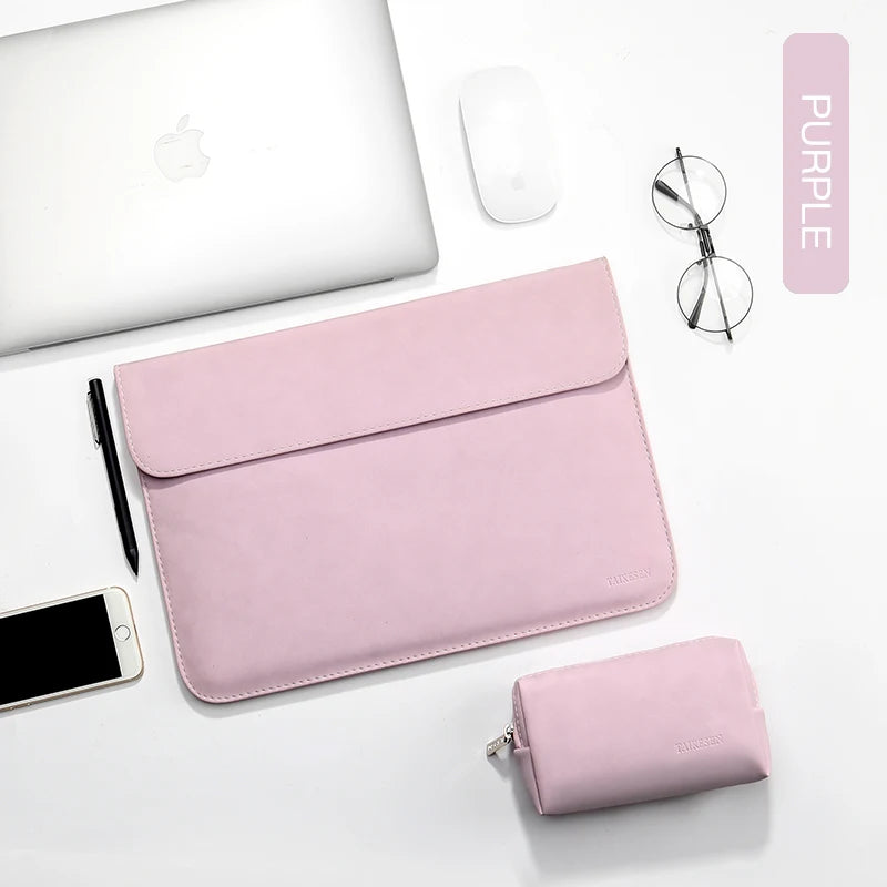 Fashionable Laptop Case Sleeve – Fits MacBook Pro/Air, Xiaomi & Huawei MateBook (11–16 inch)