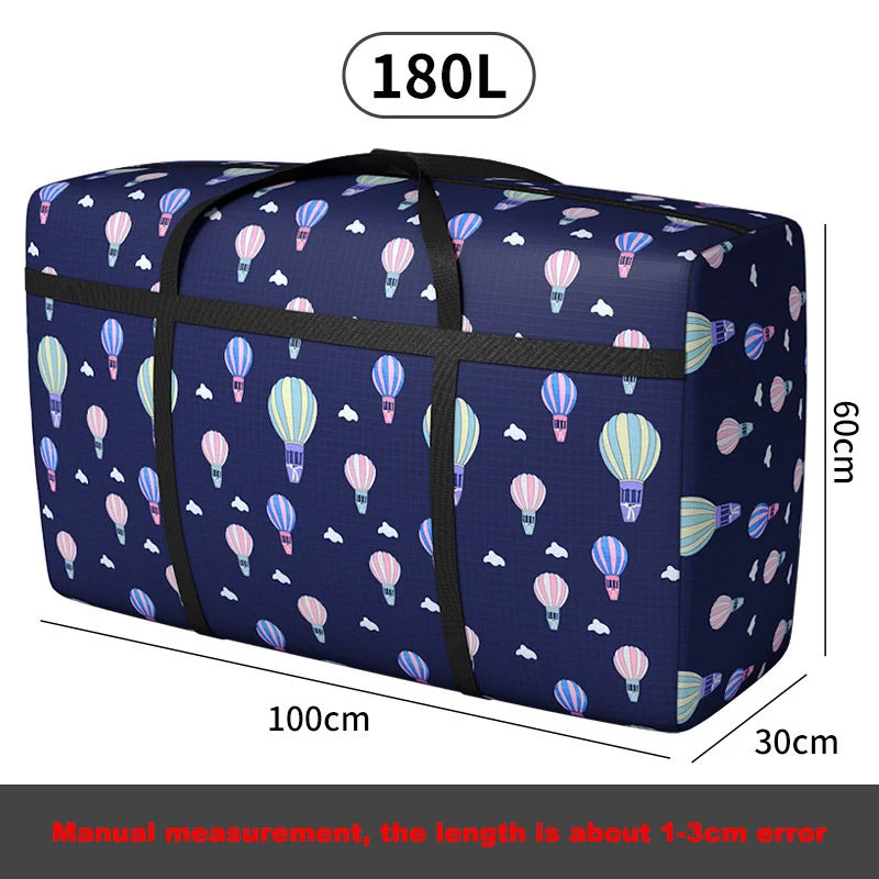 Waterproof Foldable Travel Duffle Bag – Thickened Large Capacity