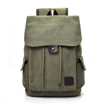 High-Quality Canvas Backpack – Large Travel Shoulder Bag