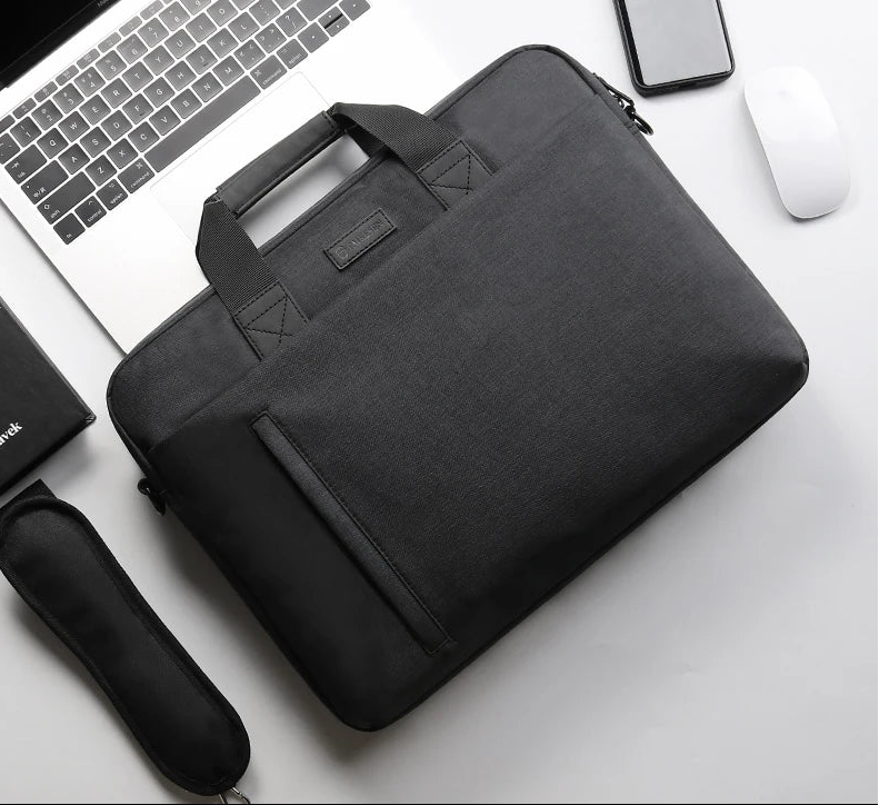 Waterproof Laptop Shoulder Bag Briefcase – Fits 13.3, 14, 15.6 & 17.3 Inch
