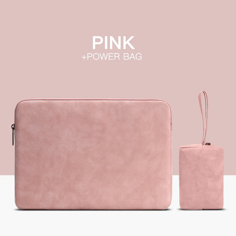 Water-Resistant Shockproof Laptop Sleeve – Fits MacBook, Dell, HP (13–15.6 Inch)