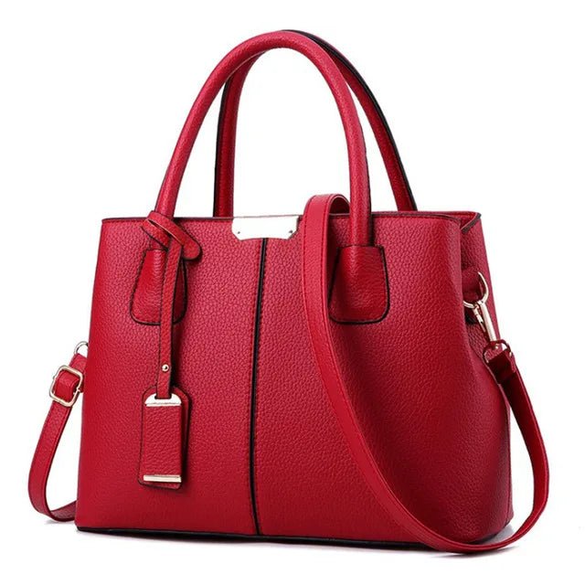 Luxury Leather Purse- Elegant Shoulder Bag