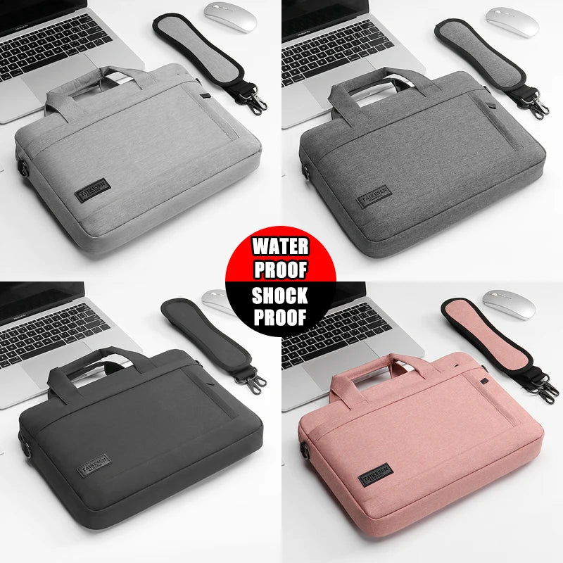 Business Laptop Bag for MacBook Air/Pro 13, 14, 15.6, 17 Inch
