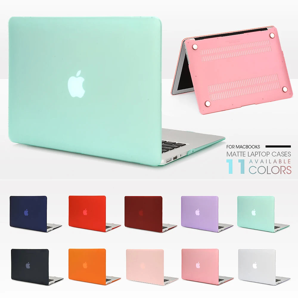 Stylish Matte Protective Cover for MacBook Air, Pro
