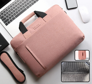 Waterproof Laptop Shoulder Bag Briefcase – Fits 13.3, 14, 15.6 & 17.3 Inch