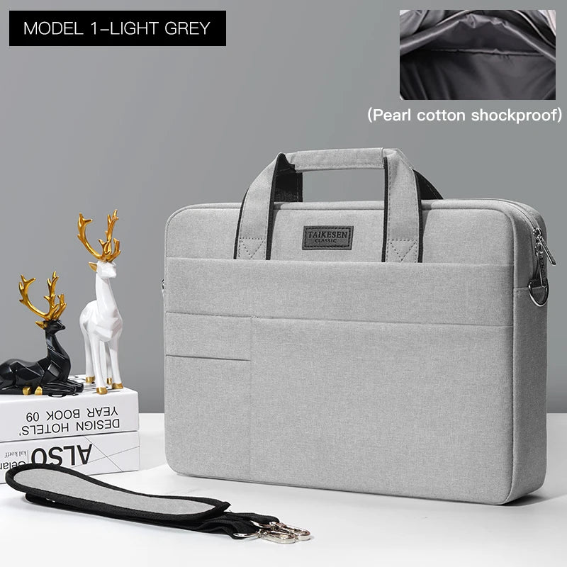 Shockproof Laptop Bag 12–15.6 Inch Sleeve Case for MacBook Air/Pro, Xiaomi, Huawei