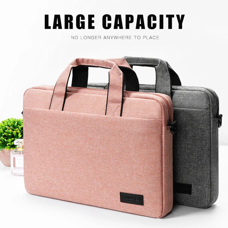 Slim Business Laptop Bag – 13/14/15.6/17 Inch Carrying Case for MacBook