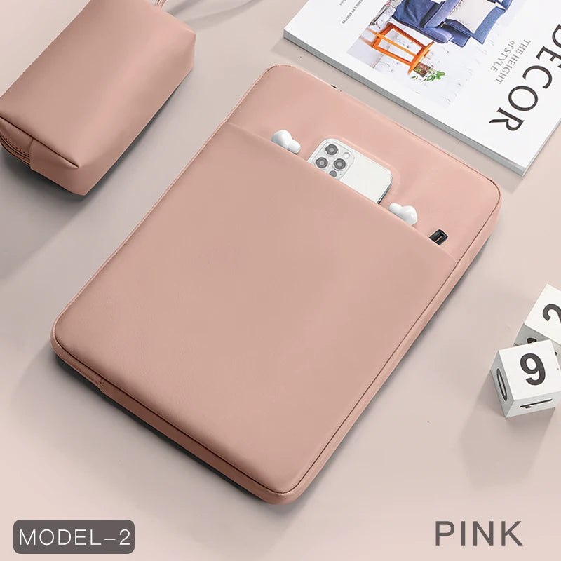 Portable Laptop Sleeve Bag for MacBook Air Pro Retina, Xiaomi, HP, Lenovo, Huawei – 11–15.6 Inch