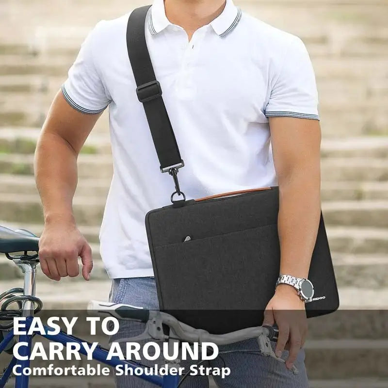 Stylish Notebook Handbag for 11.6–15.6 Inch Laptops