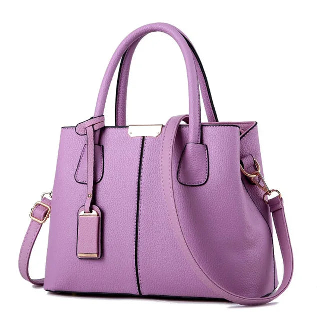 Luxury Leather Purse- Elegant Shoulder Bag