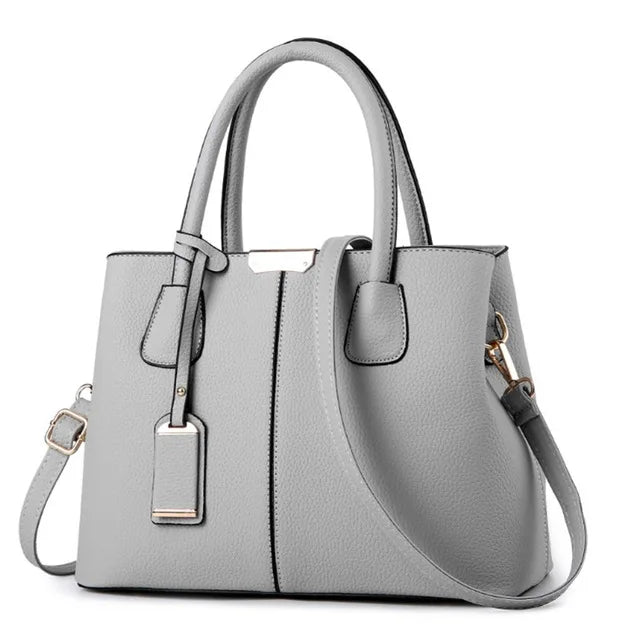 Luxury Leather Purse- Elegant Shoulder Bag