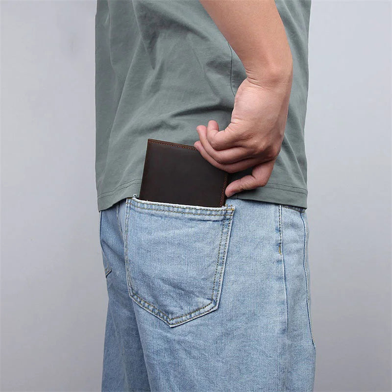 Premium Passport Holder – Handmade Leather Travel Case