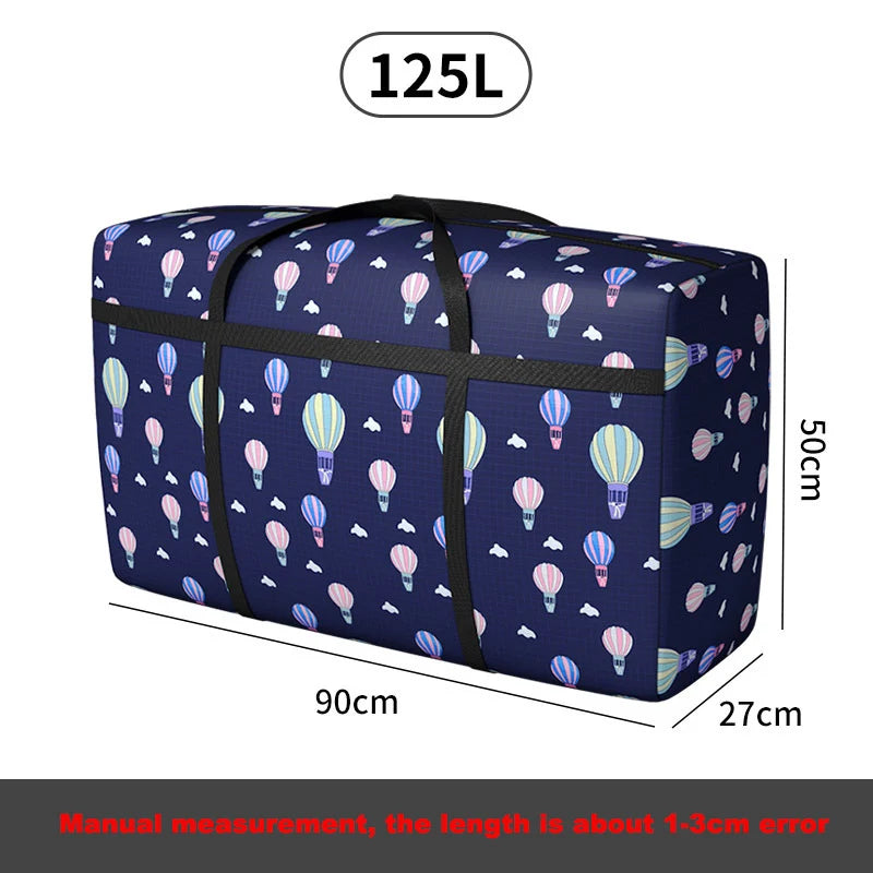 Waterproof Foldable Travel Duffle Bag – Thickened Large Capacity