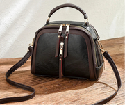 Luxury Alligator Pattern Handbag – Designer PU Leather Shell Bag