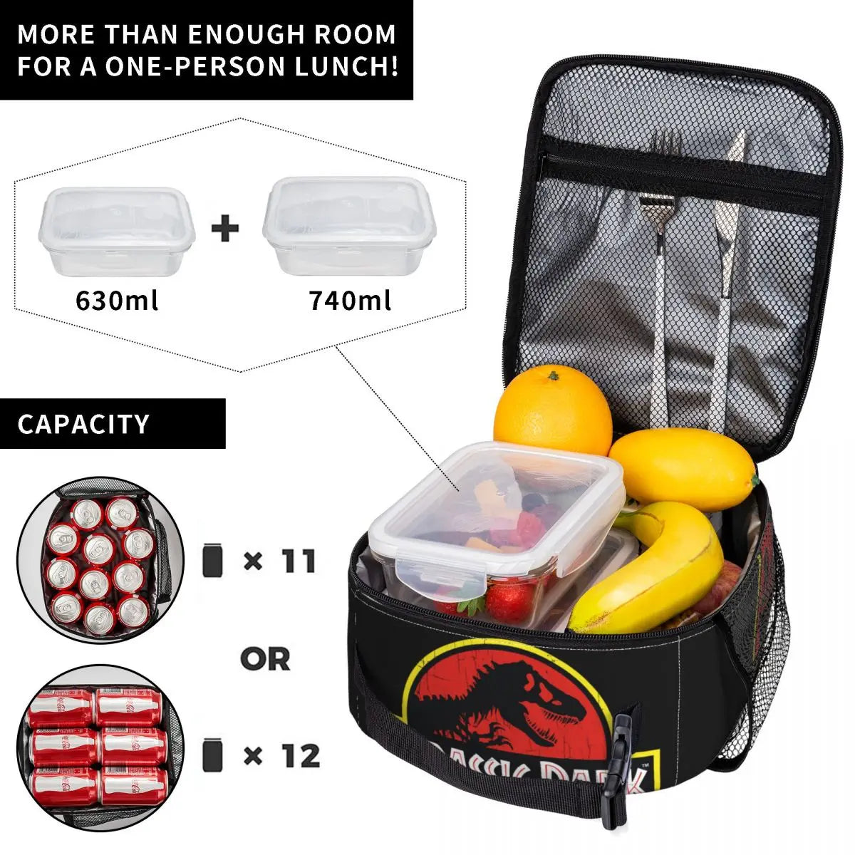 Jurassic Park Lunch Bag
