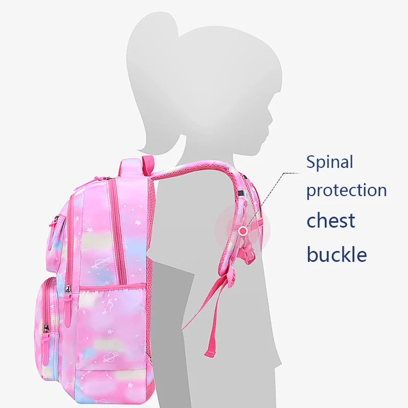 Kawaii Pink School Backpack