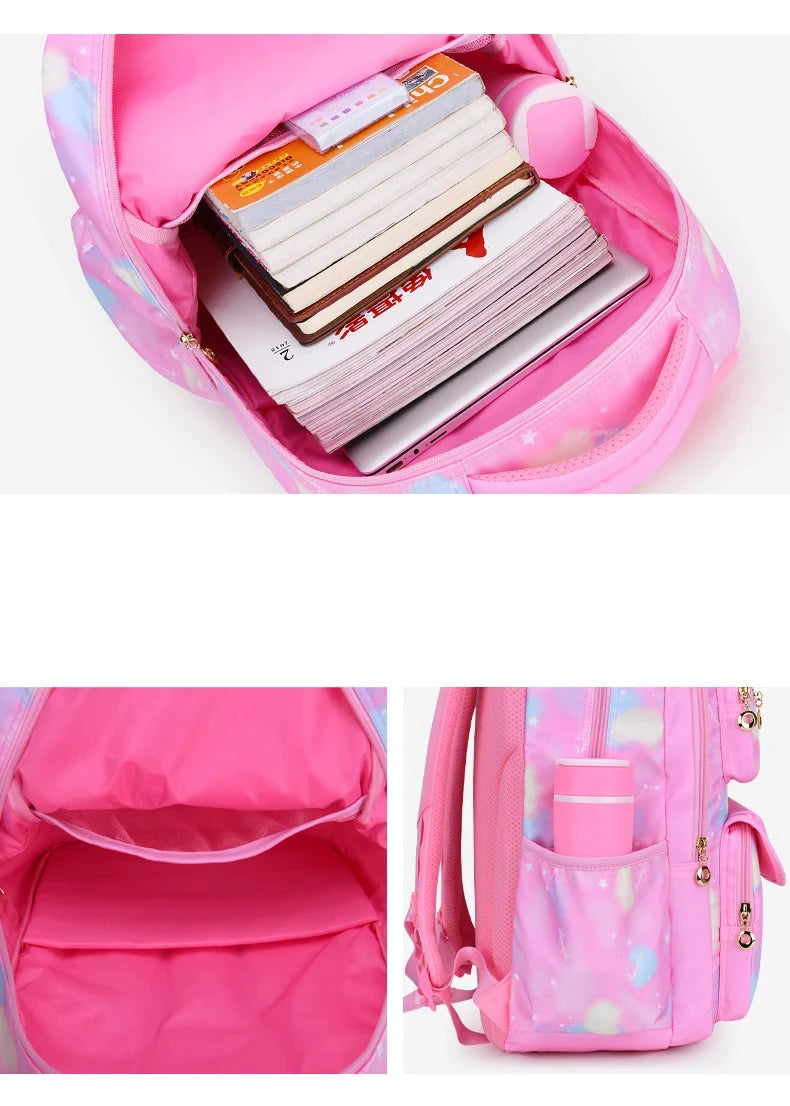 Kawaii Pink School Backpack