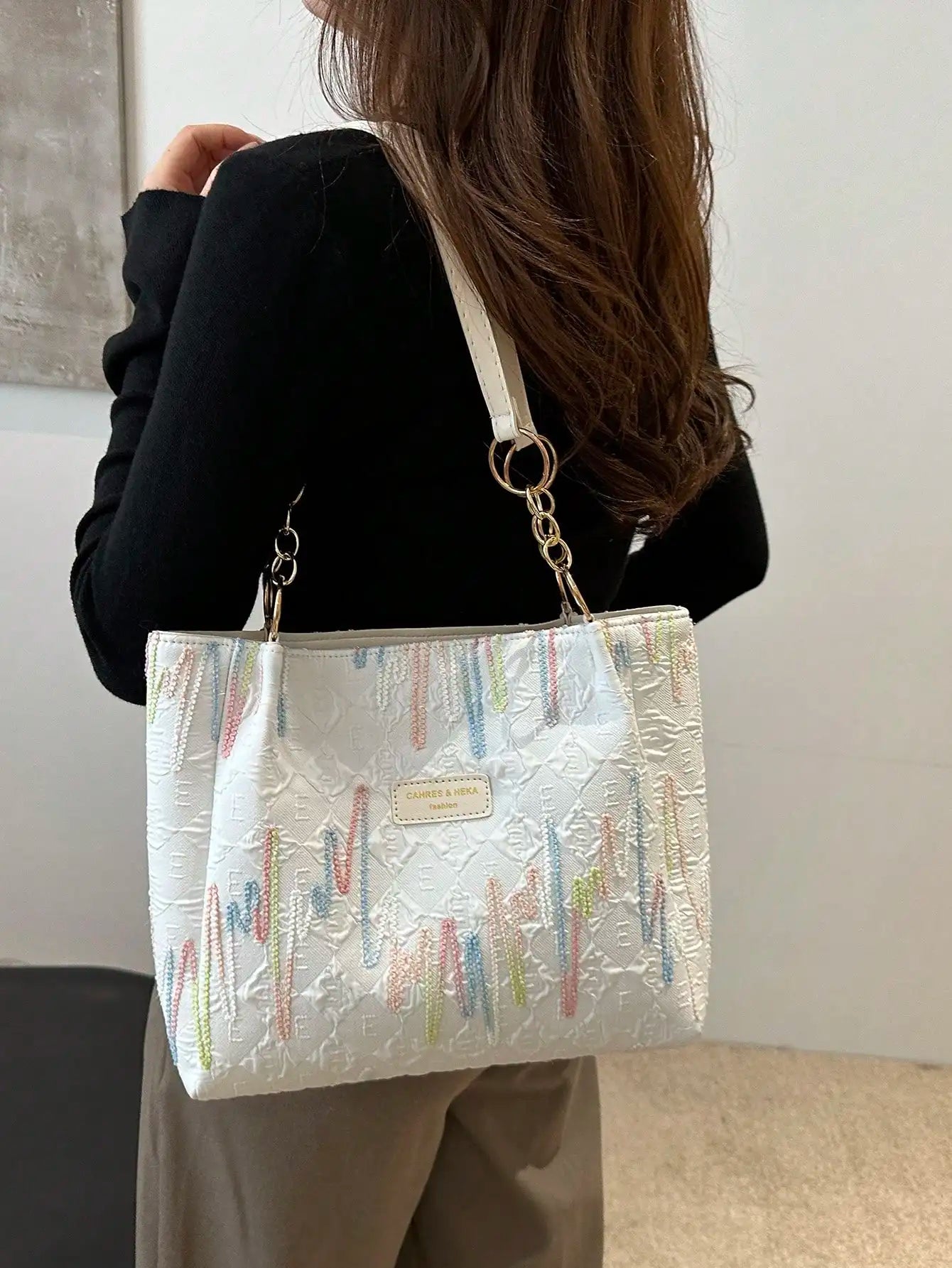 Korean Fashion Shoulder Tote Bag