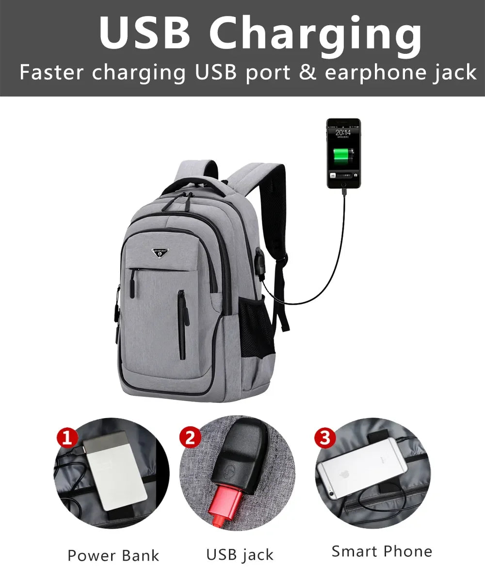 Large Capacity 15.6  Backpack