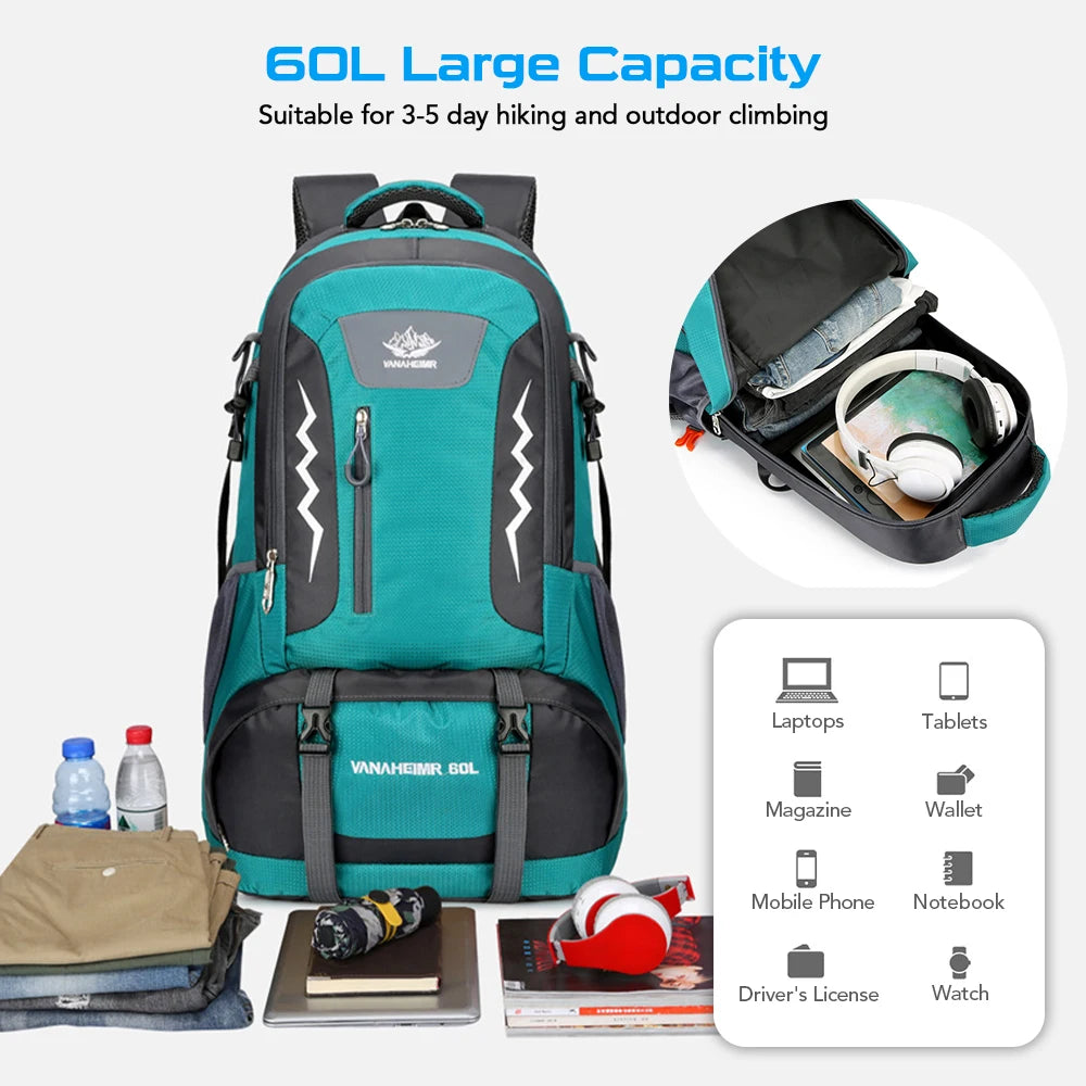 Large Capacity Trekking Backpack
