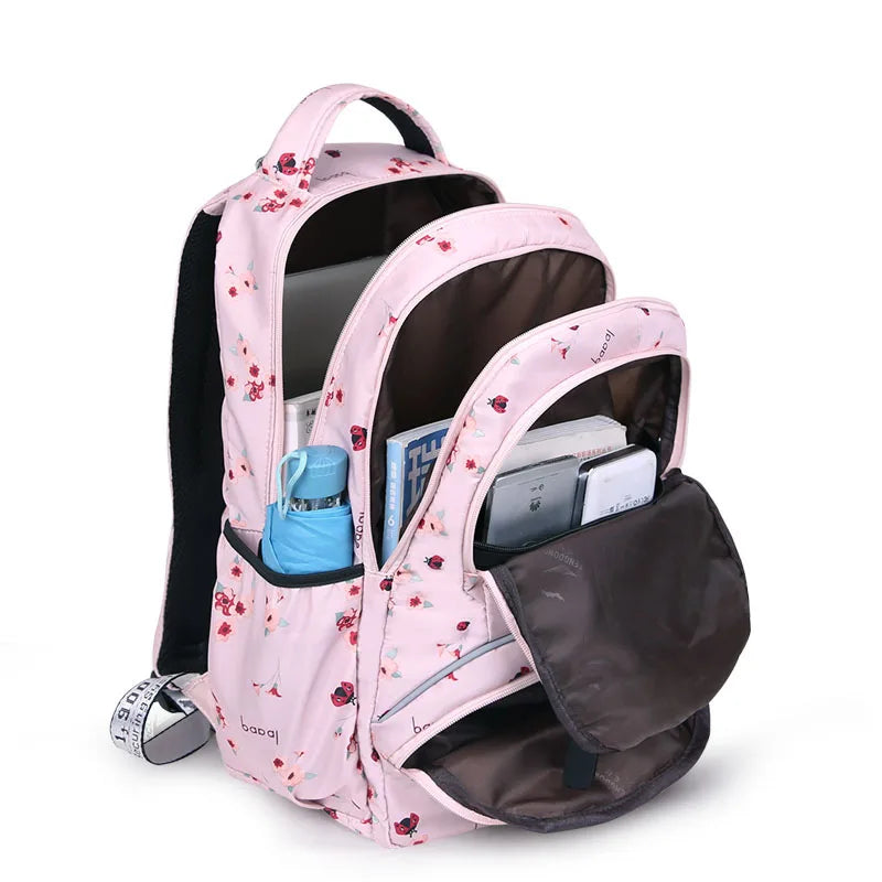 Large Cute Printed School Backpack