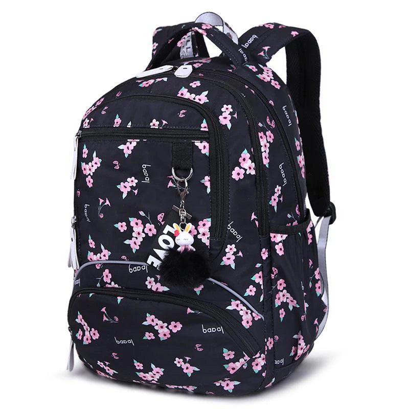 Large Cute Printed School Backpack
