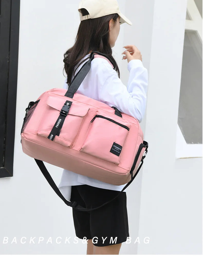 Large Sports & Fitness Duffel Bag