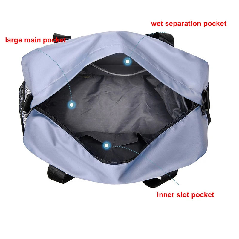 Large Sports & Fitness Duffel Bag