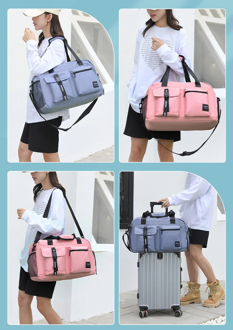 Large Sports & Fitness Duffel Bag