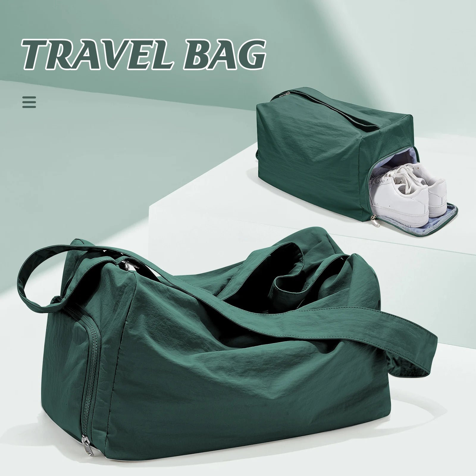 Lightweight Travel & Sports Duffel Bag