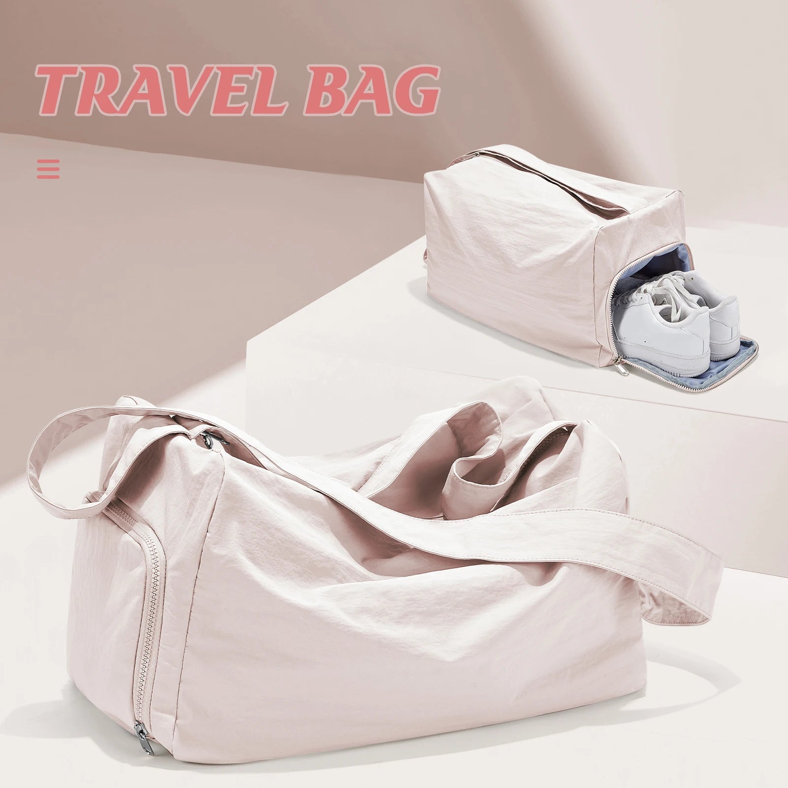 Lightweight Travel & Sports Duffel Bag