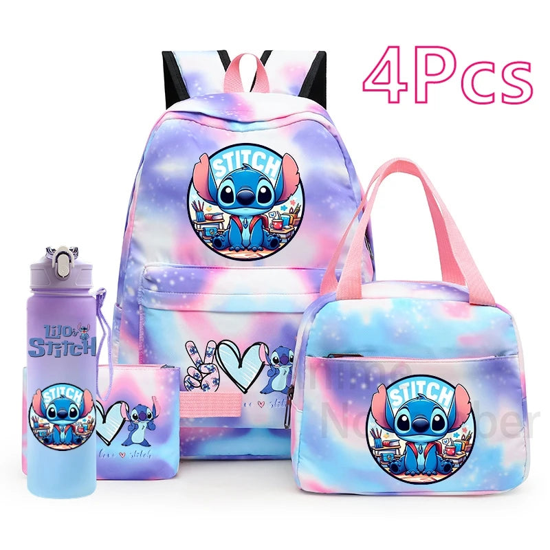 Lilo & Stitch 4PC Backpack Set