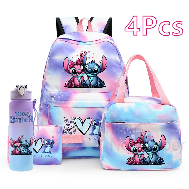 Lilo & Stitch 4PC Backpack Set