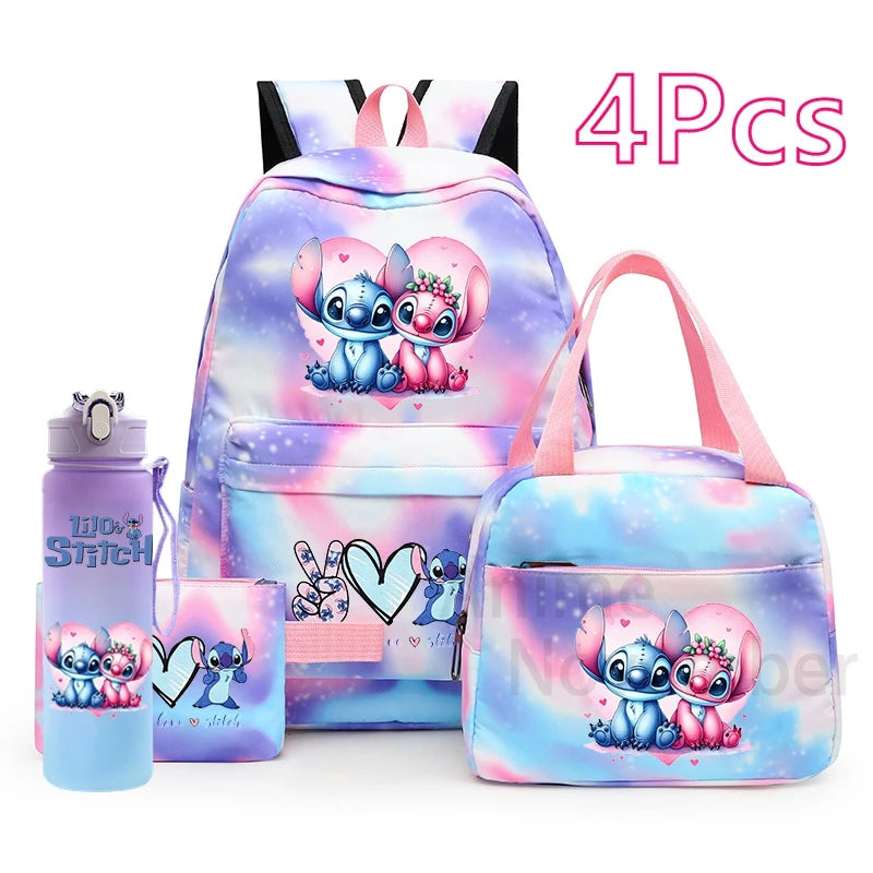 Lilo & Stitch 4PC Backpack Set