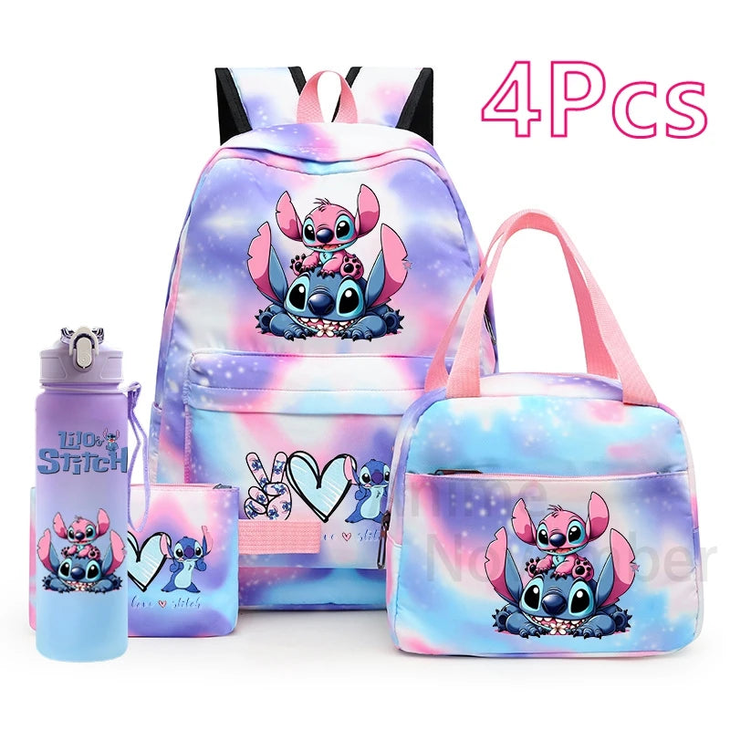 Lilo & Stitch 4PC Backpack Set